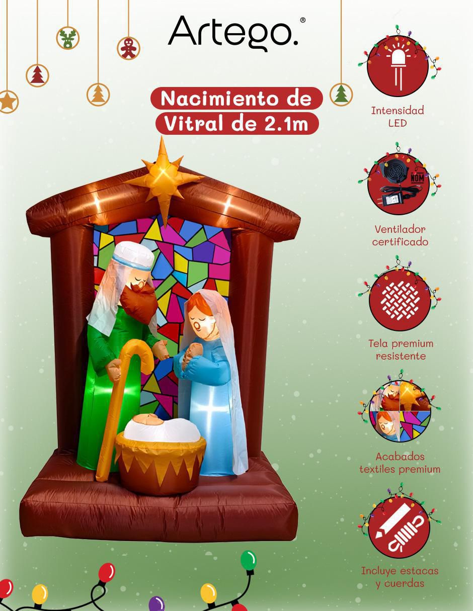 Inflable decorativo forma de nacimiento 4