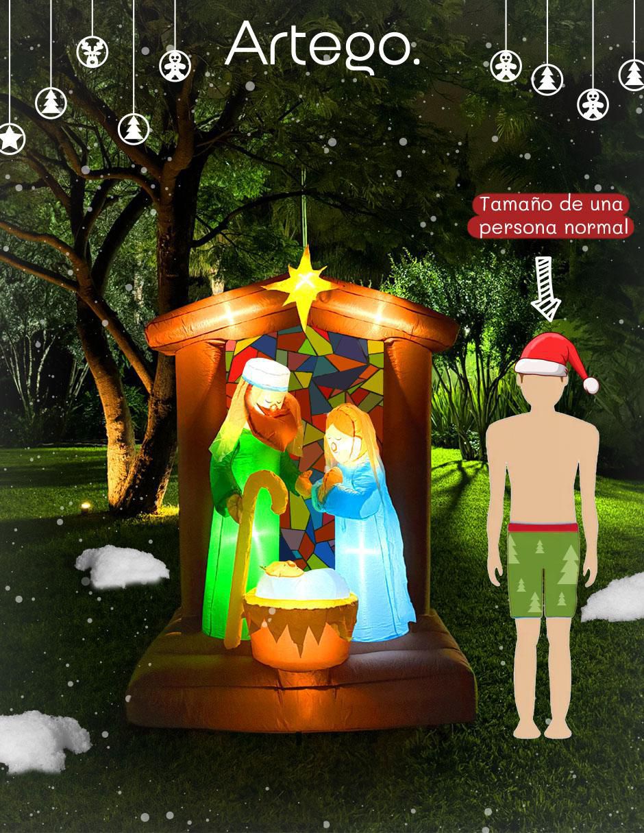 Inflable decorativo forma de nacimiento 7