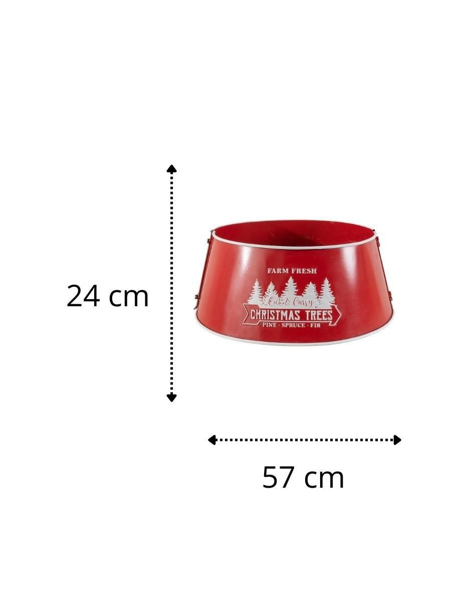 Pie de árbol Farm Fresh estampado árboles 2