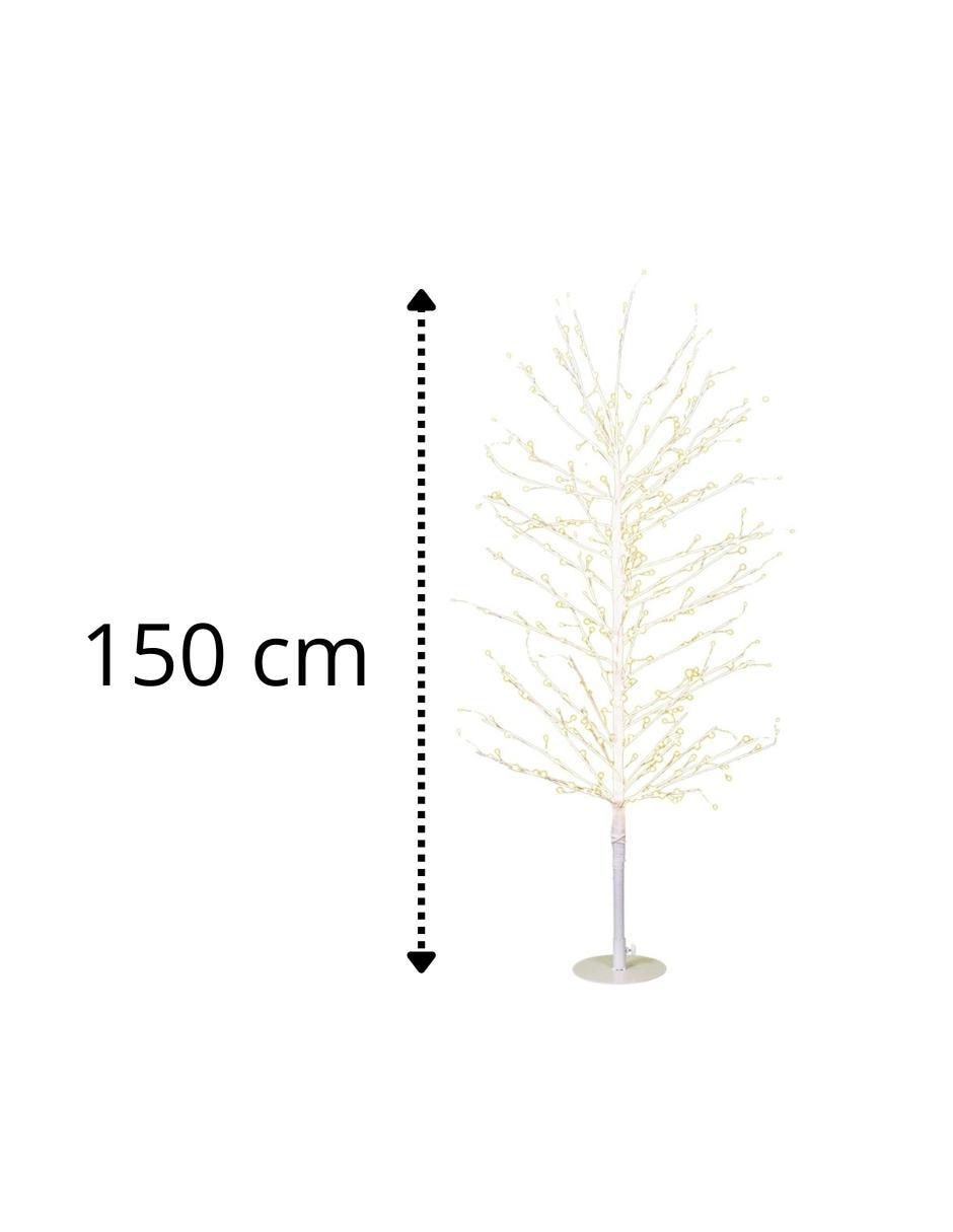 Árbol de navidad Taisi de plástico con 1050 luces 2