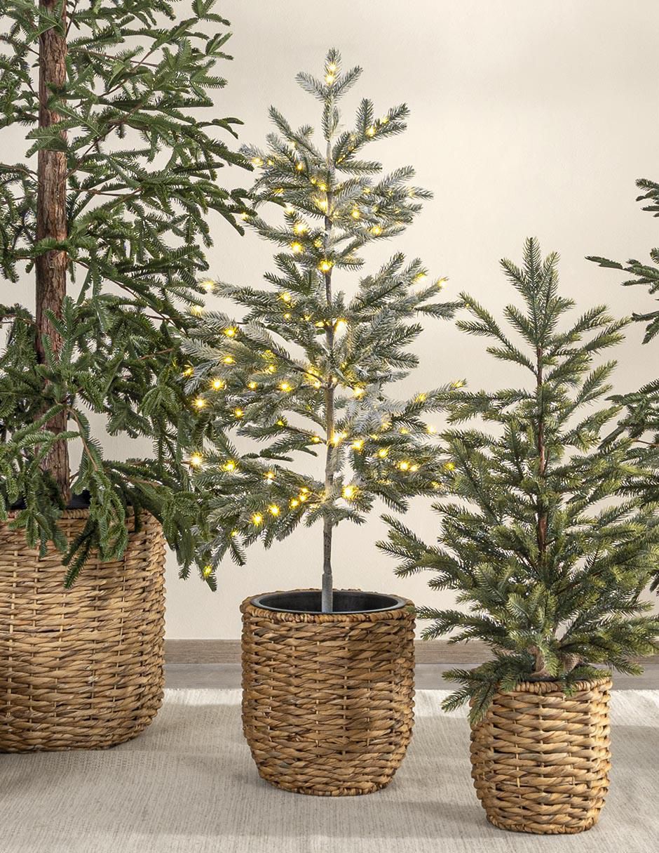 Árbol decorativo de plastico con 150 luces 3