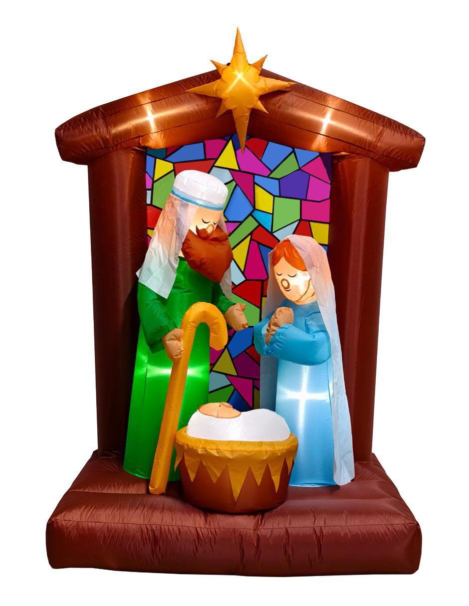 Inflable de escritorio forma de nacimiento Inflable de escritorio forma de nacimiento