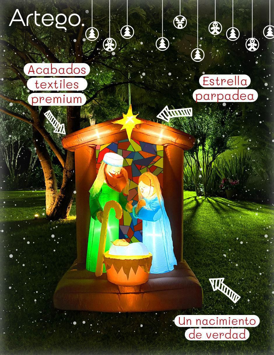 Inflable de escritorio forma de nacimiento 3