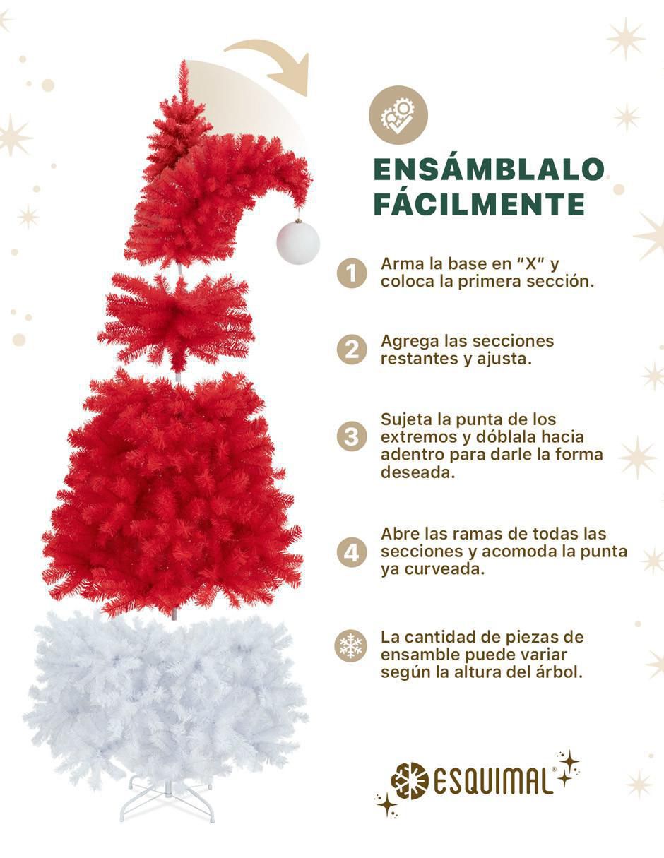 Árbol de navidad Gorro de Santa más Esfera 3