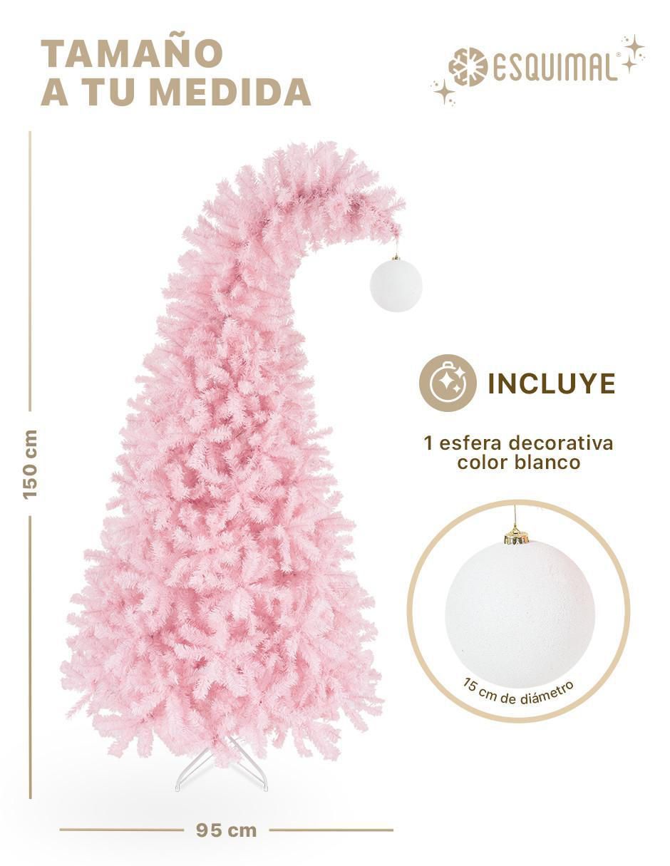Árbol de Navidad Gorro de Santa con esfera 6