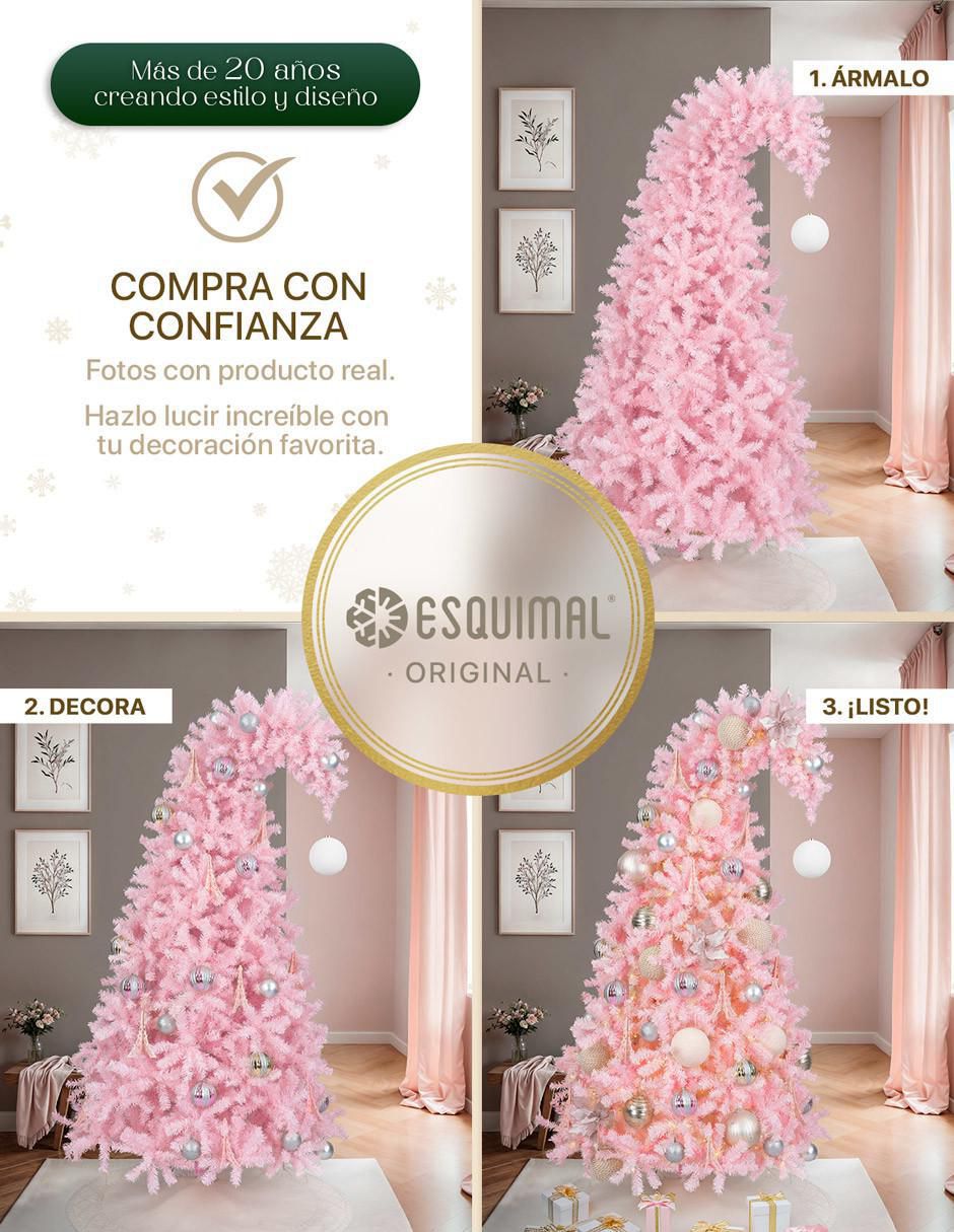 Árbol de Navidad Gorro de Santa con esfera 5