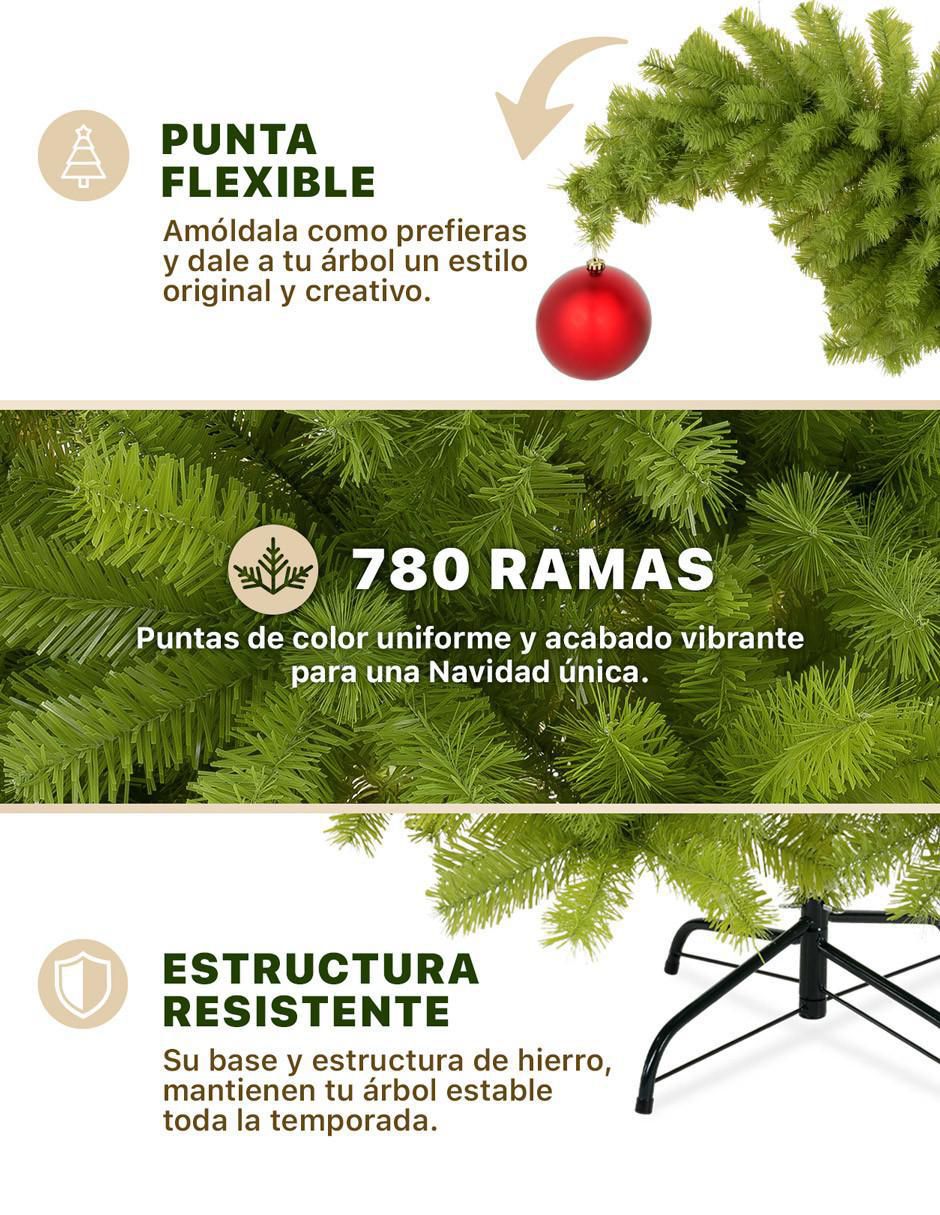 Árbol de navidad Gorro de Santa más Kit de esferas