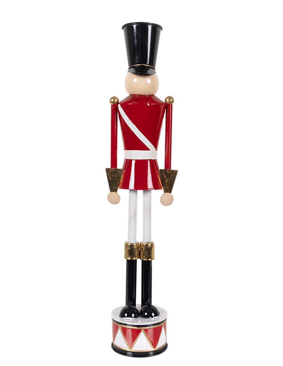 Figura decorativa de soldado de metal 3