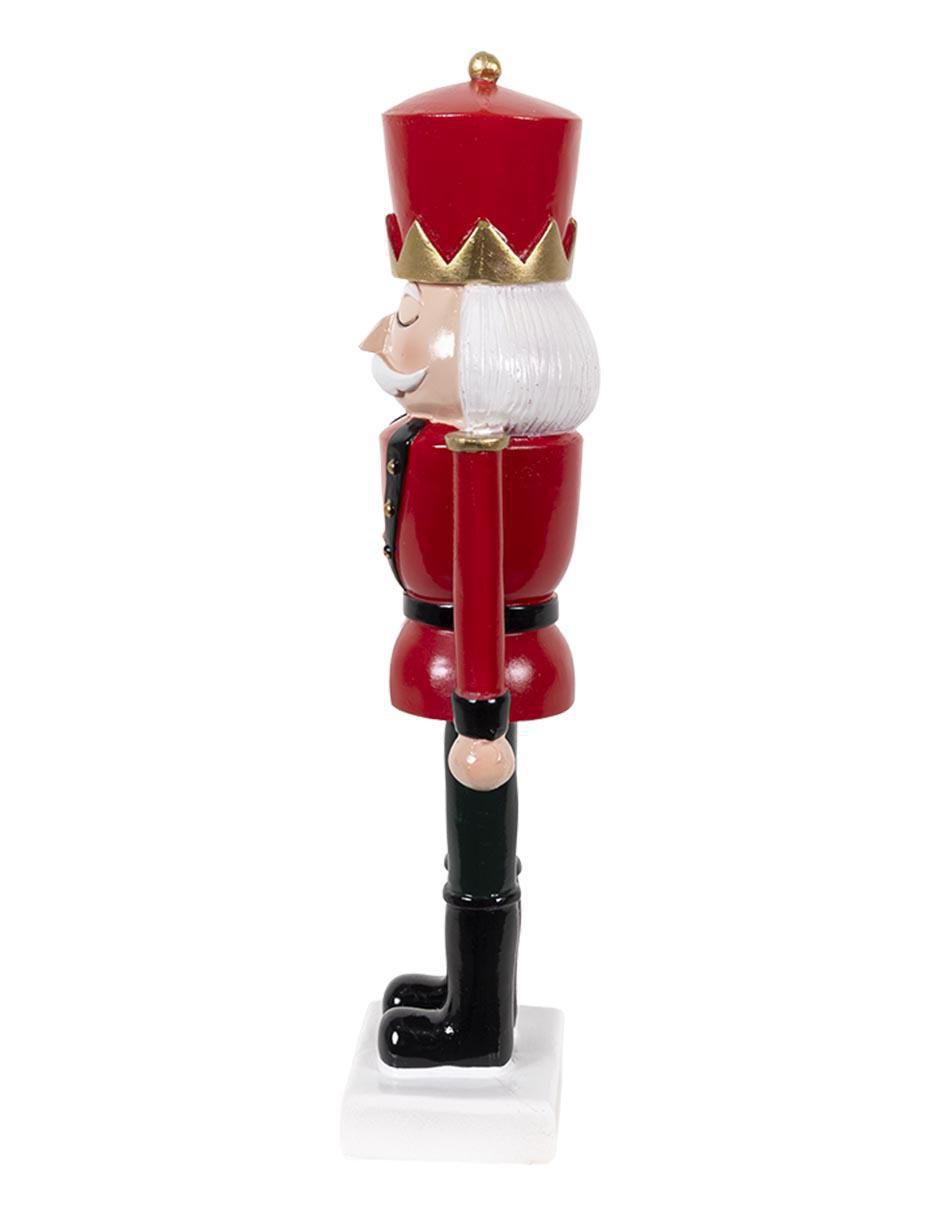 Figura decorativa de soldado Navidad de resina 5