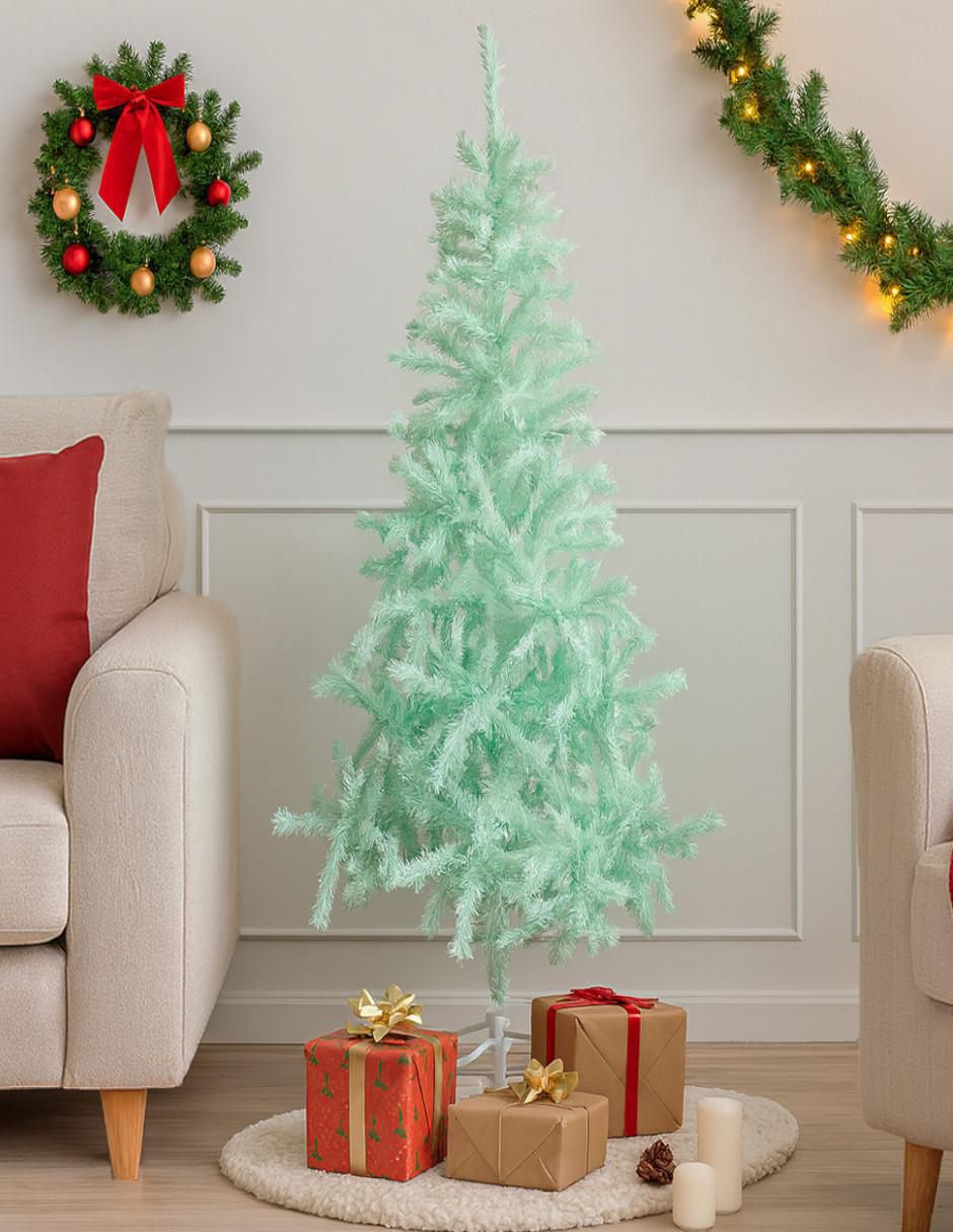 "árbol de navidad" ideen merry christmas "de" pvc "con" sin luces