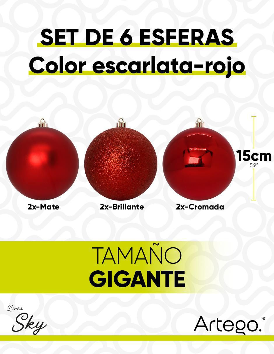 Esfera navideña Sky con 6 piezas 5