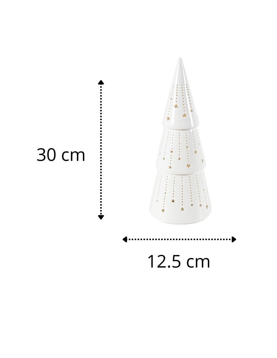 Figura decorativa de árbol de porcelana 2