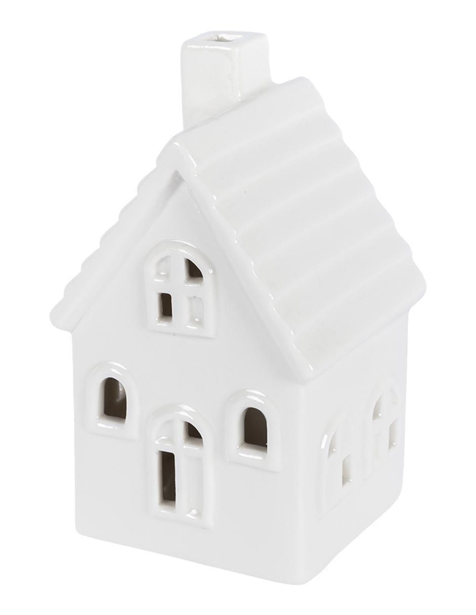 Figura decorativa de casa de cerámica 4