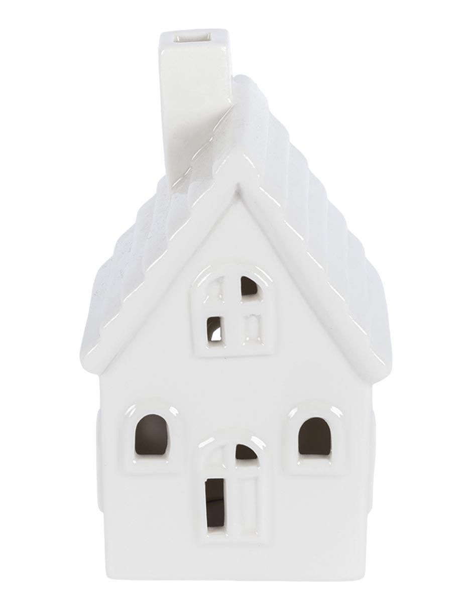 Figura decorativa de casa de cerámica 5