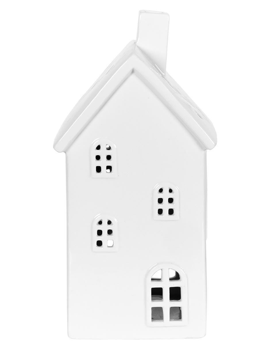 Set de figura decorativa de casa Navidad de cerámica 5