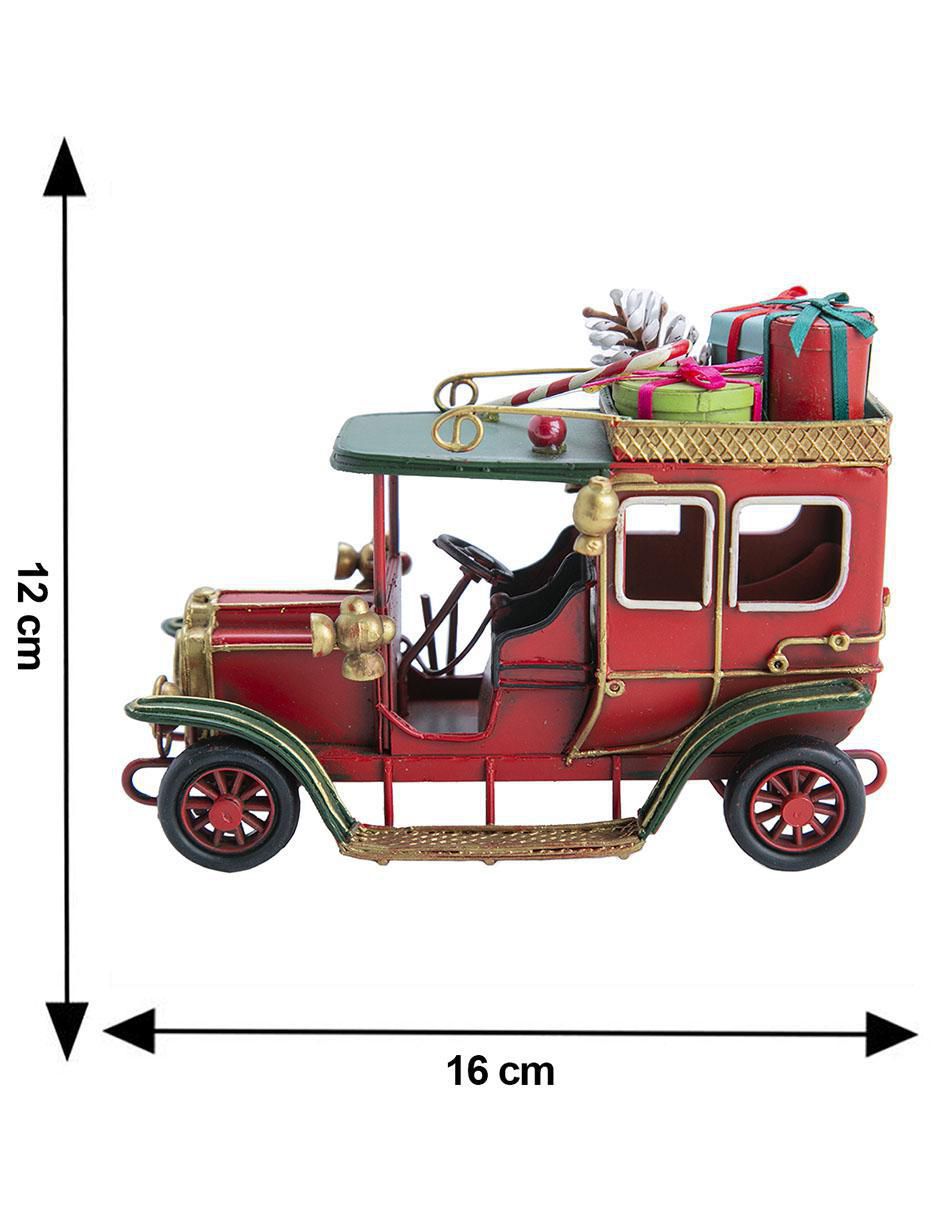 Figura decorativa de carrito de metal 5