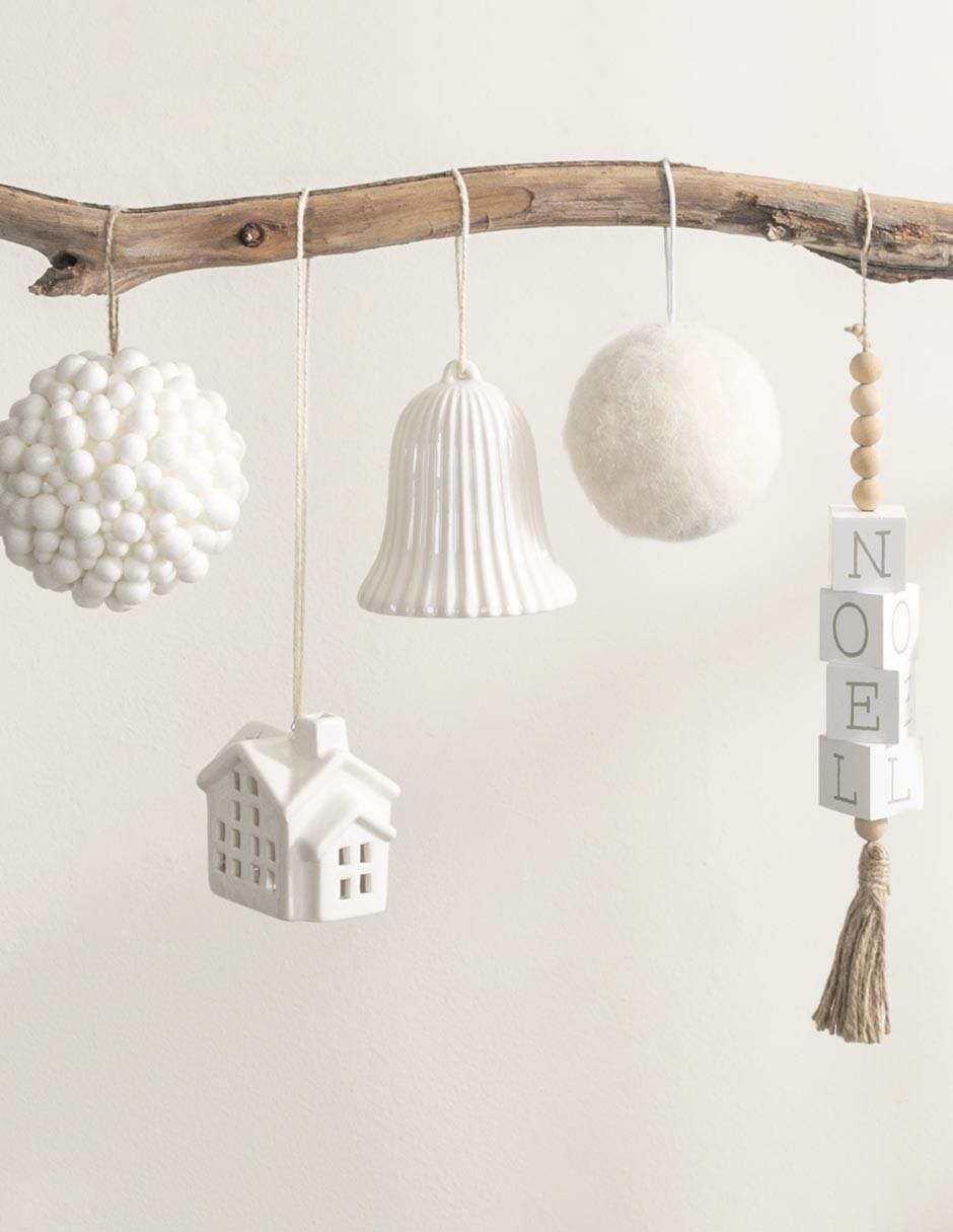 Set de esfera navideña Colgante Decorativo de Campana con 4 piezas 5