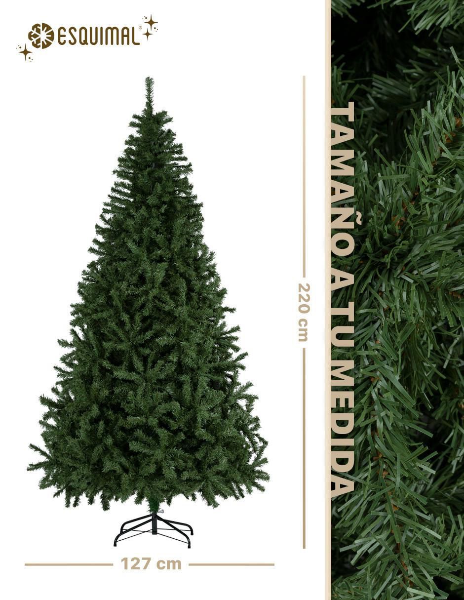 Árbol de navidad Clasico frondoso
 de pvc 2