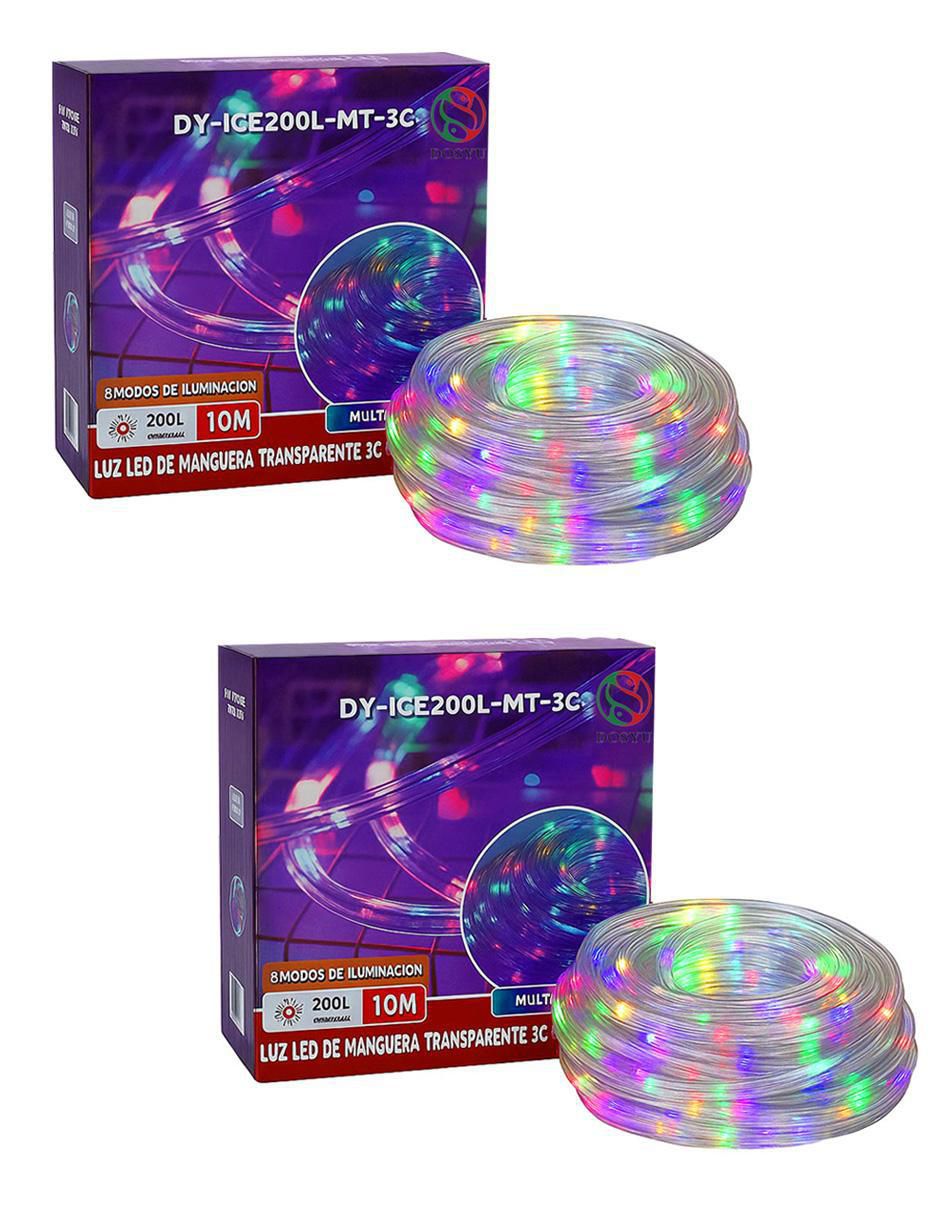Set luces led de navidad 10m-mt con 200 focos