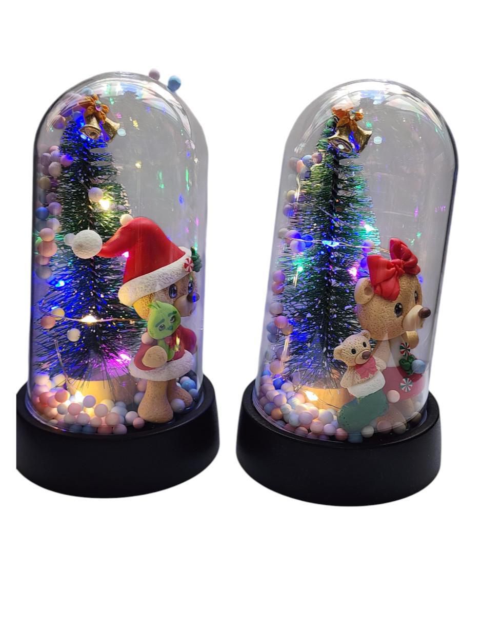 Set de figura decorativa de árbol navidad Navidad OSOS 2