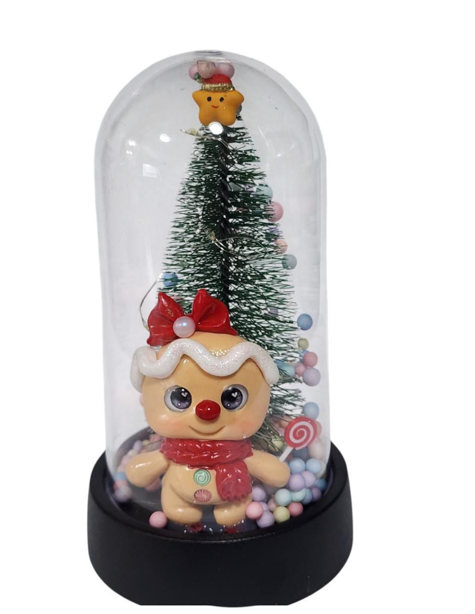 Figura decorativa de árbol navidad Navidad GALLETA DE JENGIBRE 9