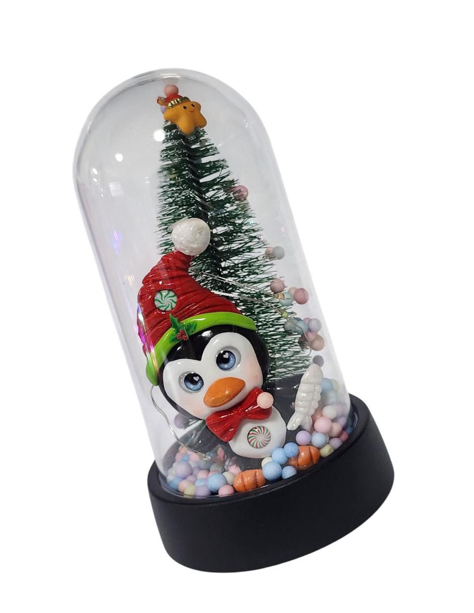 Figura decorativa de árbol navidad Navidad PINGUINO 7