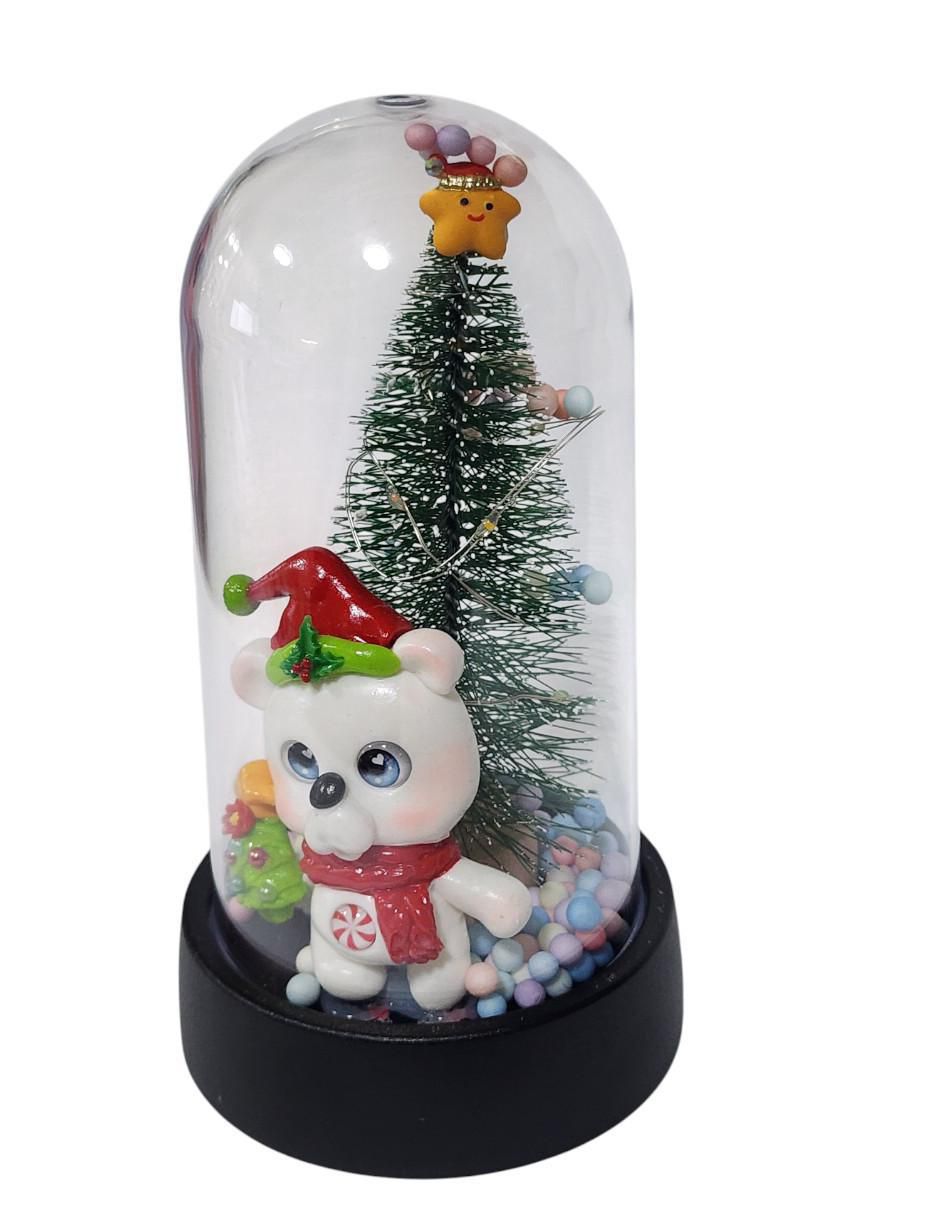 Figura decorativa de árbol navidad Navidad OSO POLAR 10