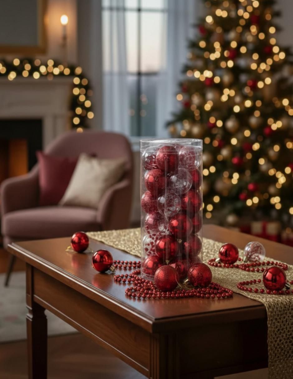 Set de esfera navideña ideen navidad "con" 30 "piezas"