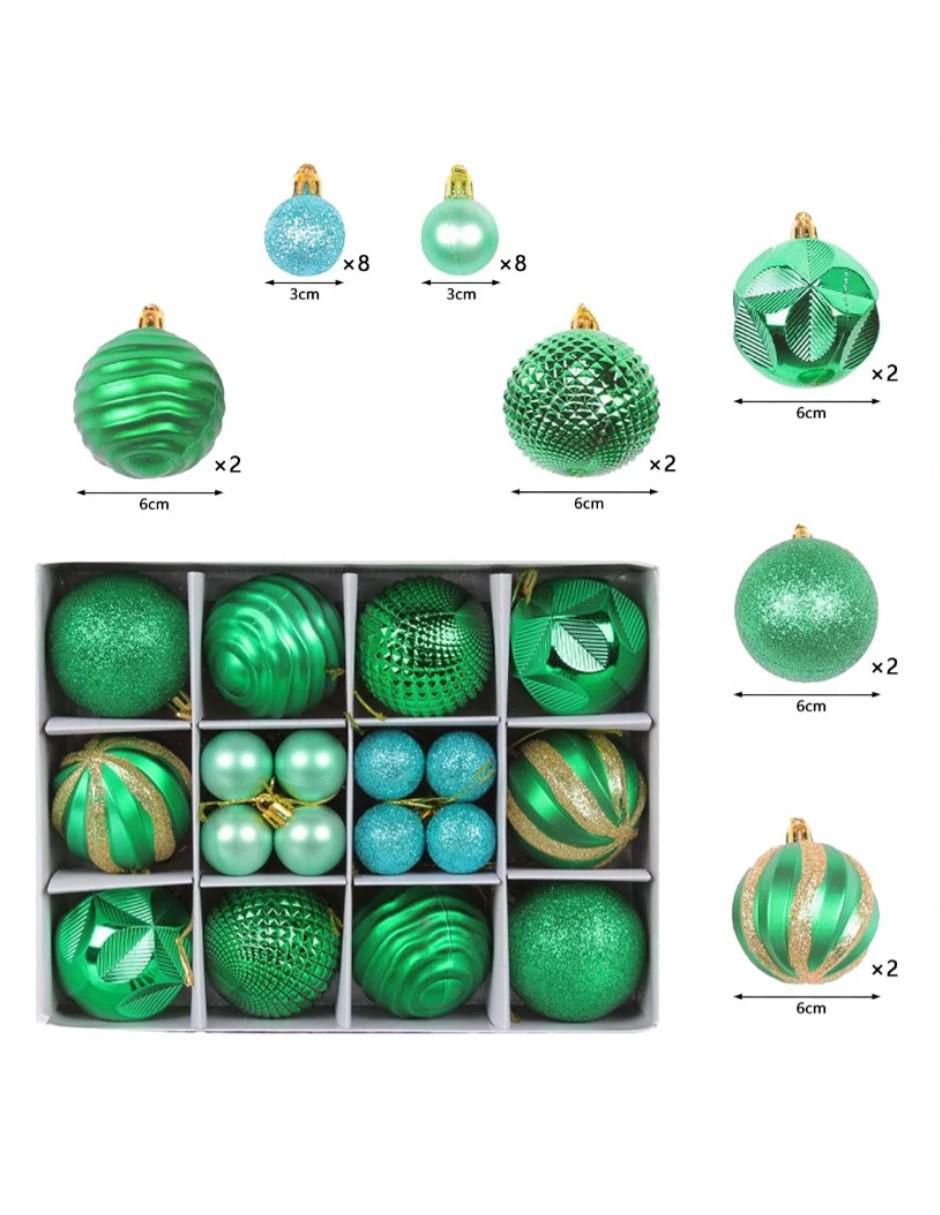 Set de esfera navideña con 27 piezas 5