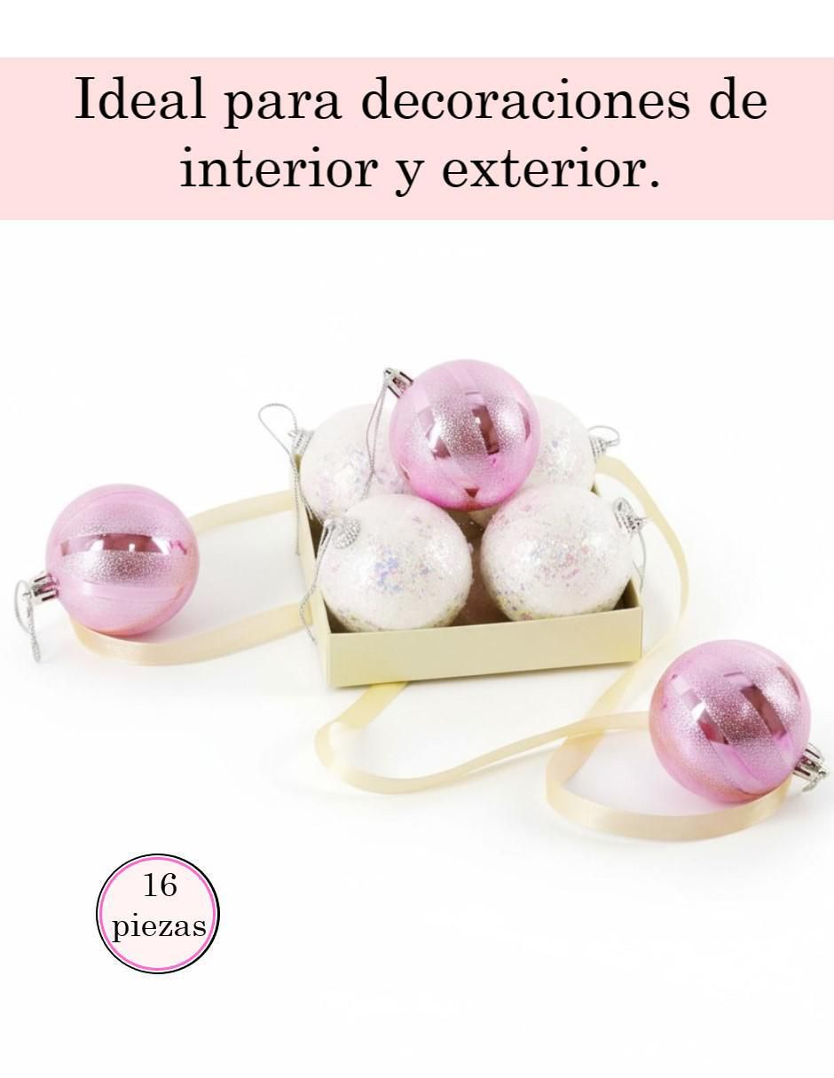 Set de esfera navideña con 16 piezas 2