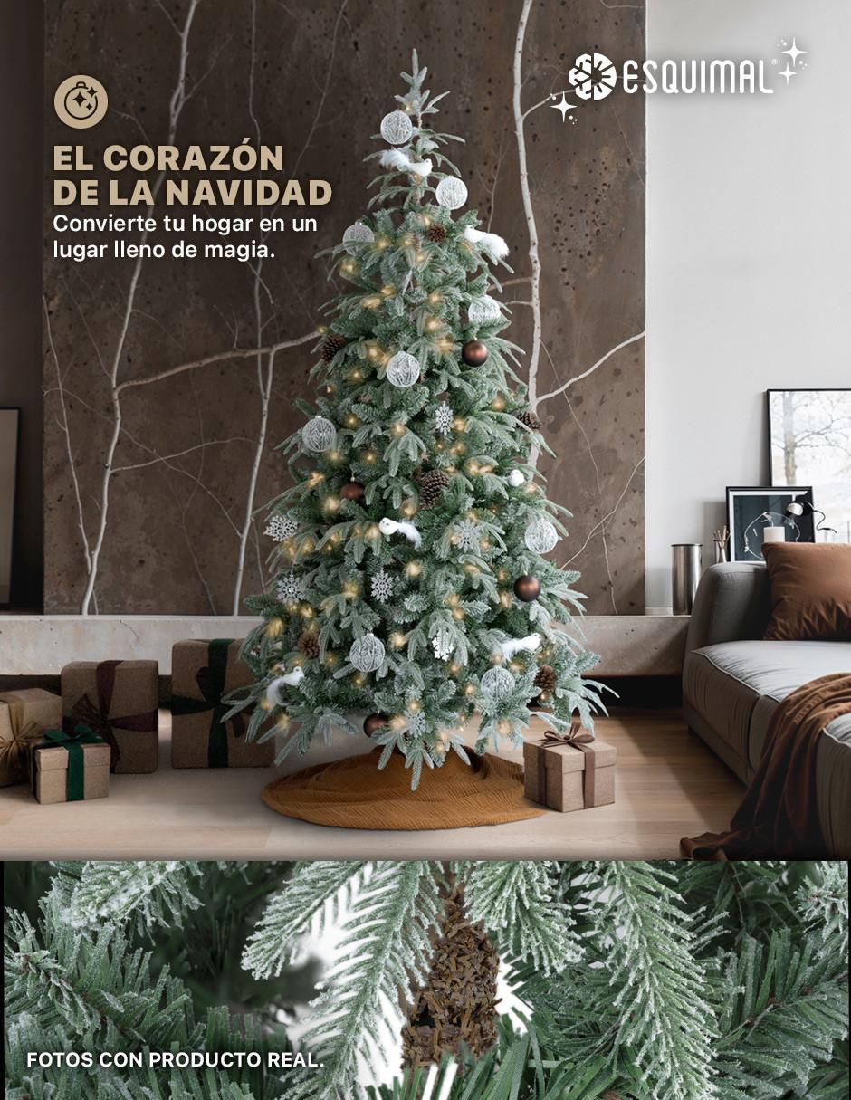 Árbol de navidad pino nevado escandinavo 5