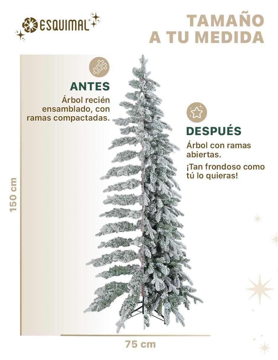 Árbol de navidad Nórdico Nevado 6