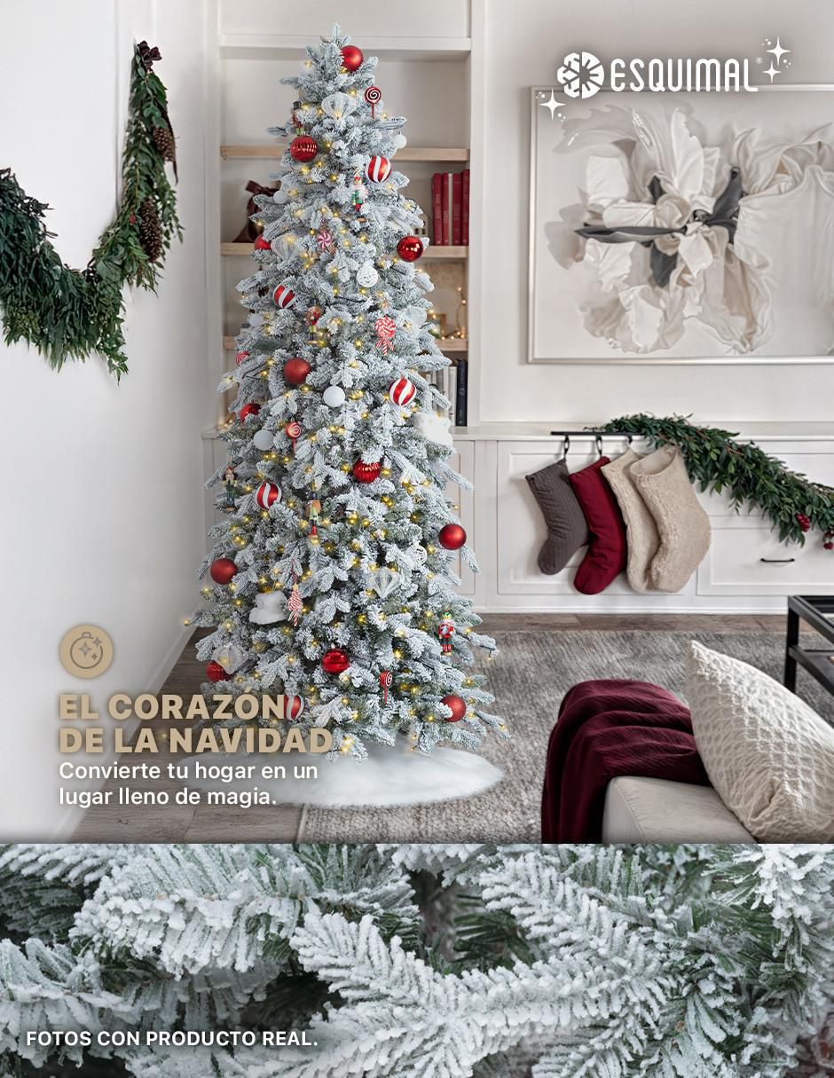 Árbol de navidad Nórdico Nevado 4