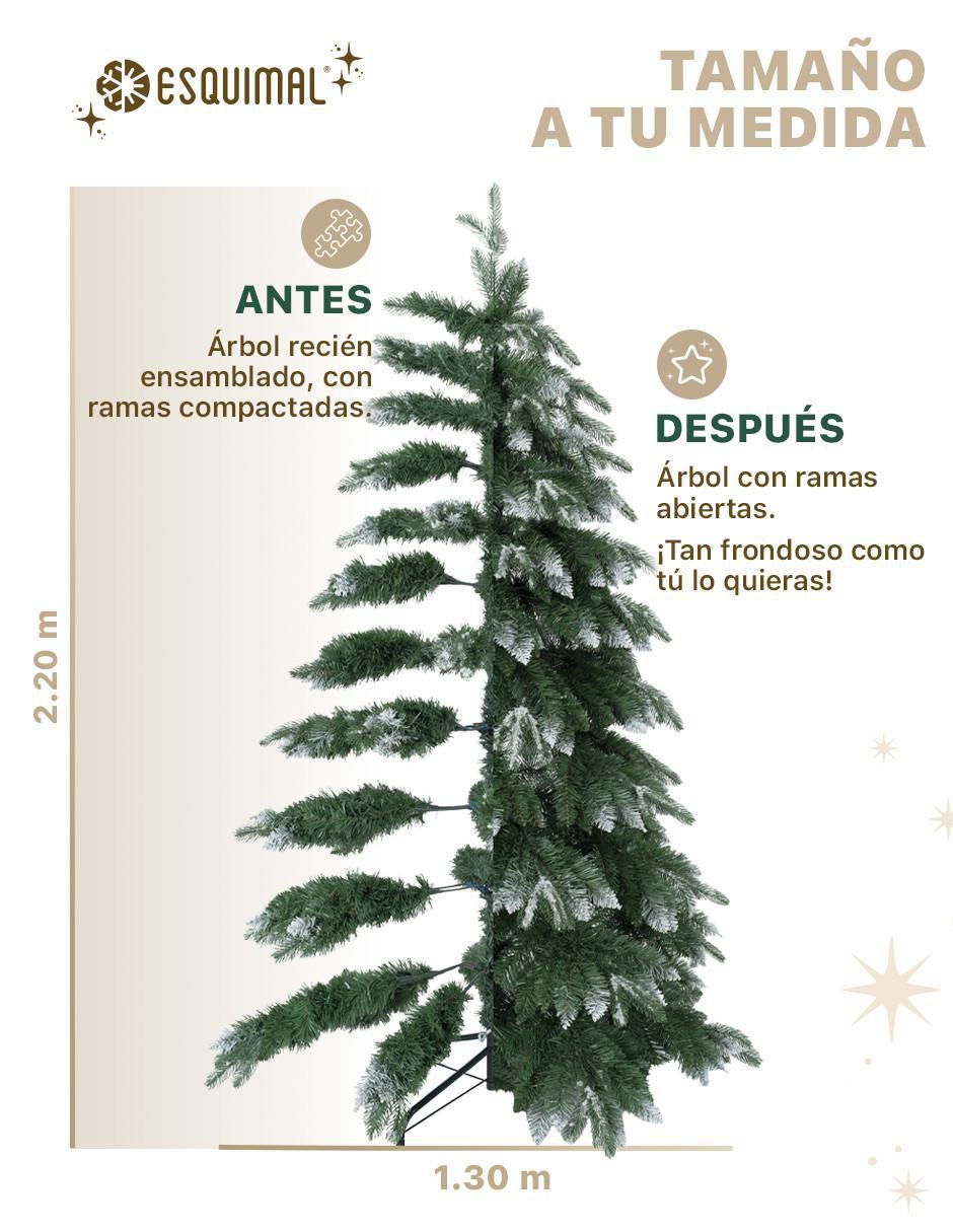 Árbol de navidad Puntas Nevadas 5