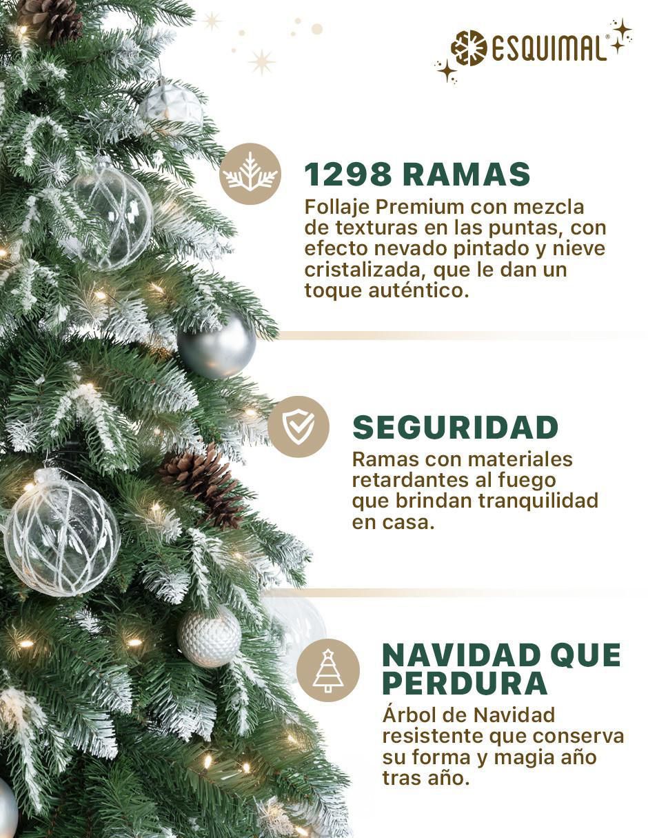 Árbol de navidad Puntas Nevadas 3