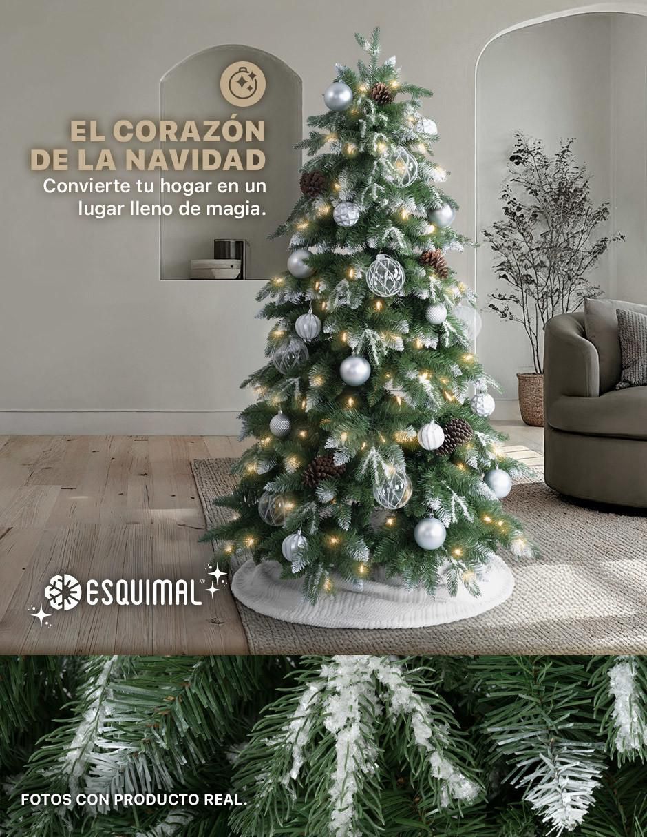 Árbol de navidad Puntas Nevadas 4