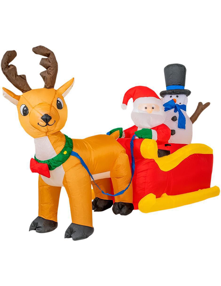 Inflable decorativo forma de Santa Claus Inflable decorativo forma de Santa Claus