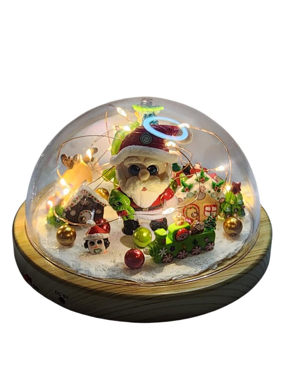 Figura decorativa de santa claus Navidad GRINCH 3
