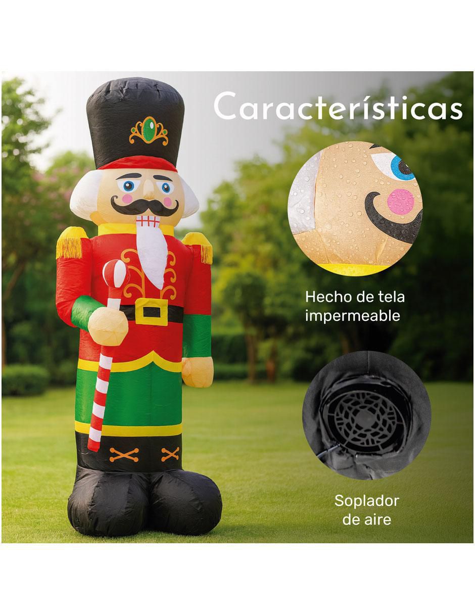 Inflable decorativo forma de cascanueces 3