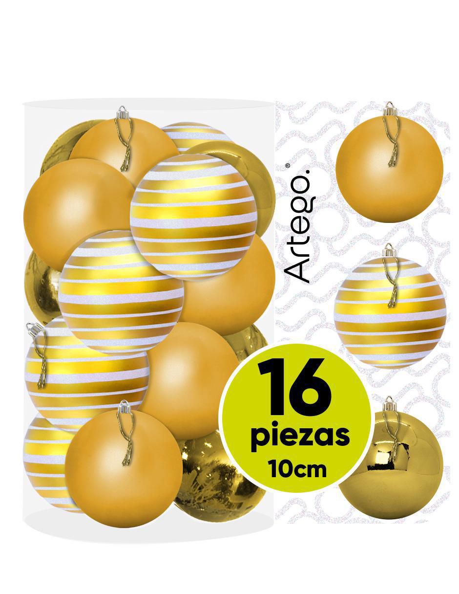 Set de esfera navideña con 16 piezas