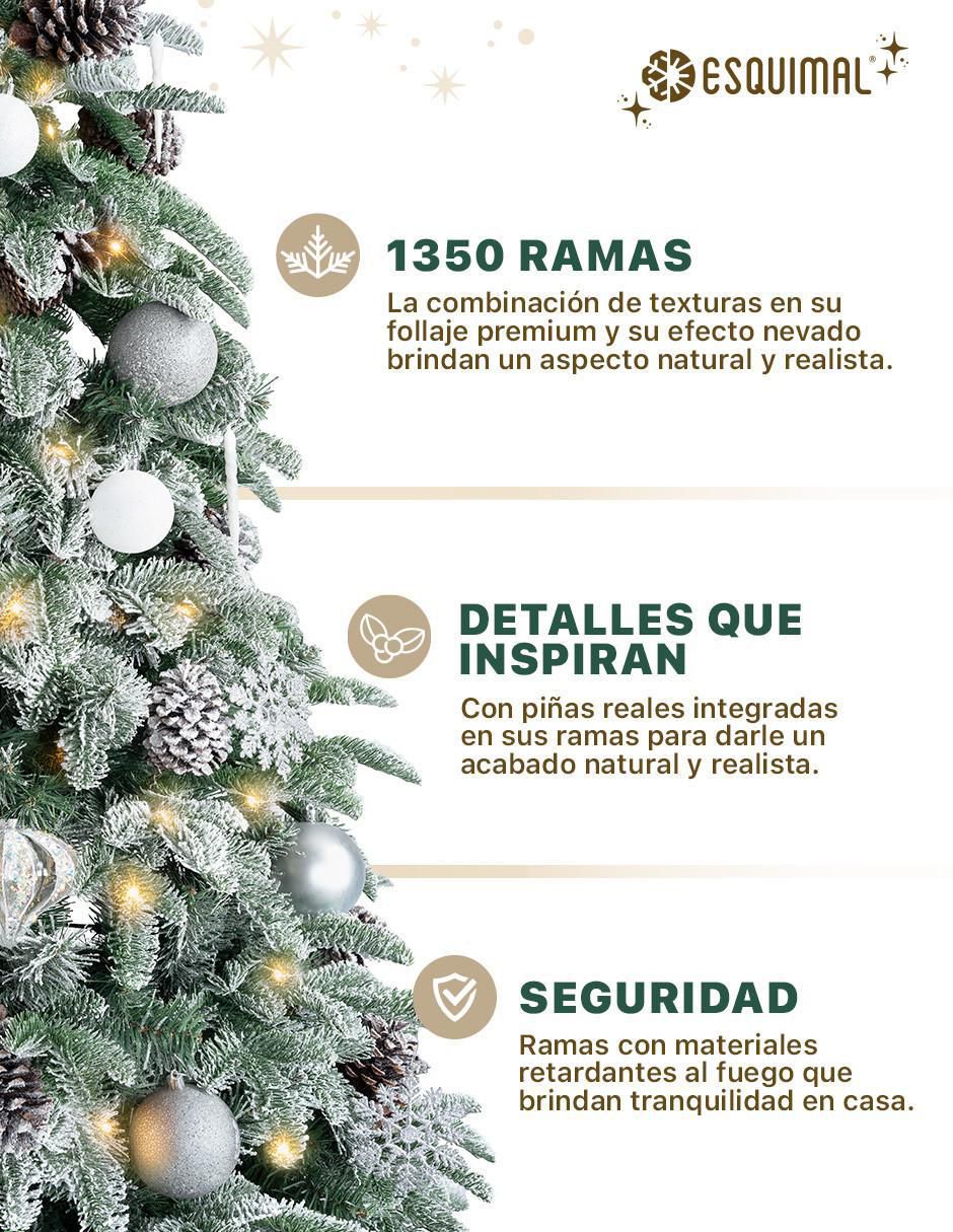 Árbol de navidad Nevado 5