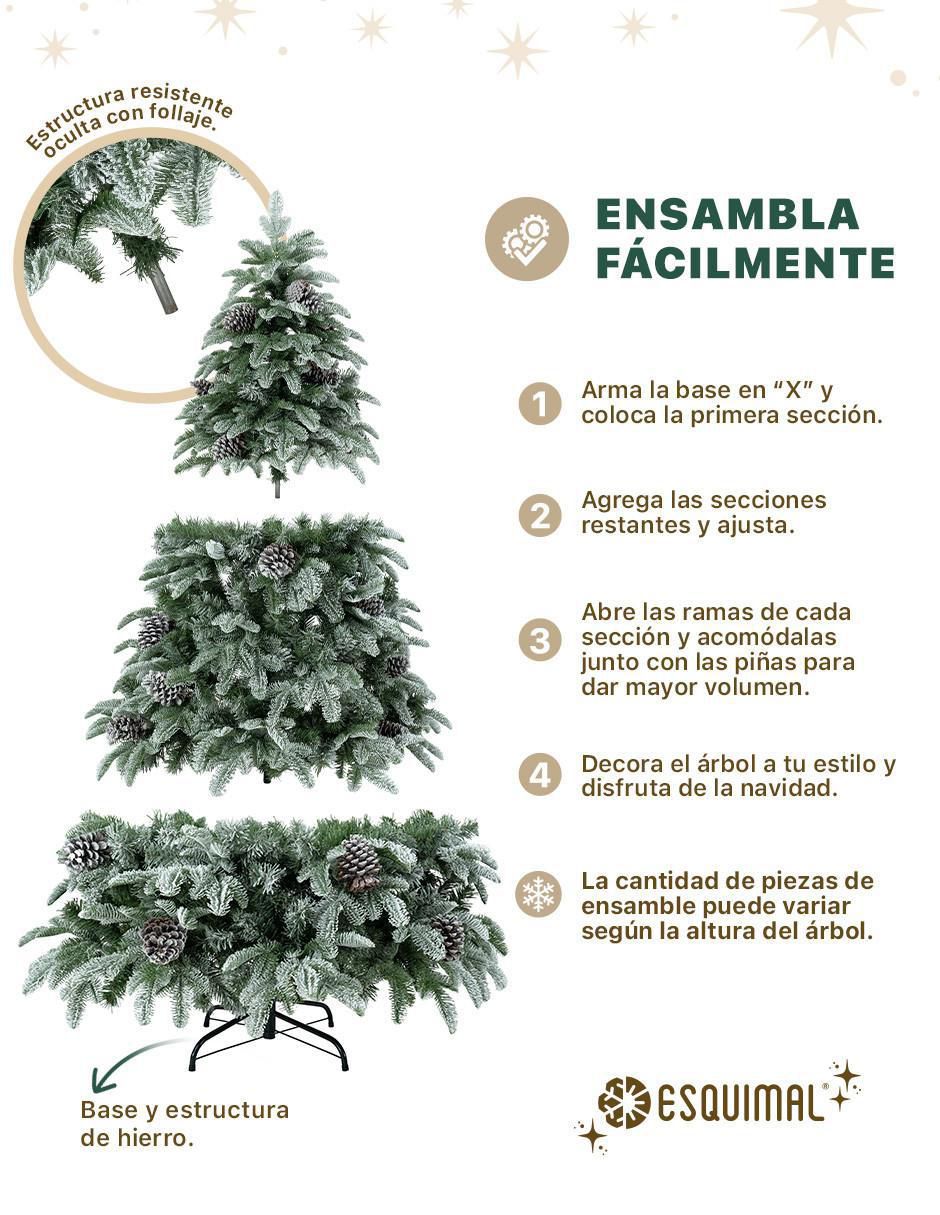 Árbol de navidad Nevado 4