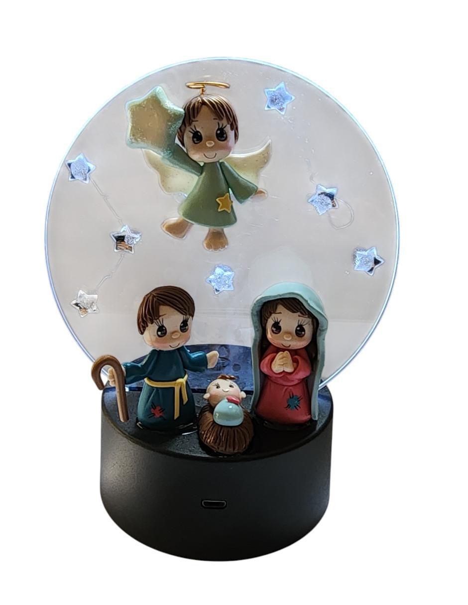 Figura decorativa circular Navidad 2