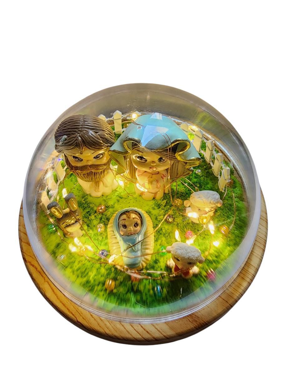 Figura decorativa curva Navidad 2