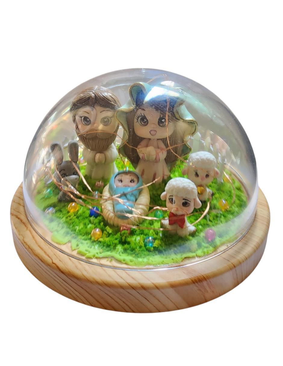 Figura decorativa curva Navidad 6