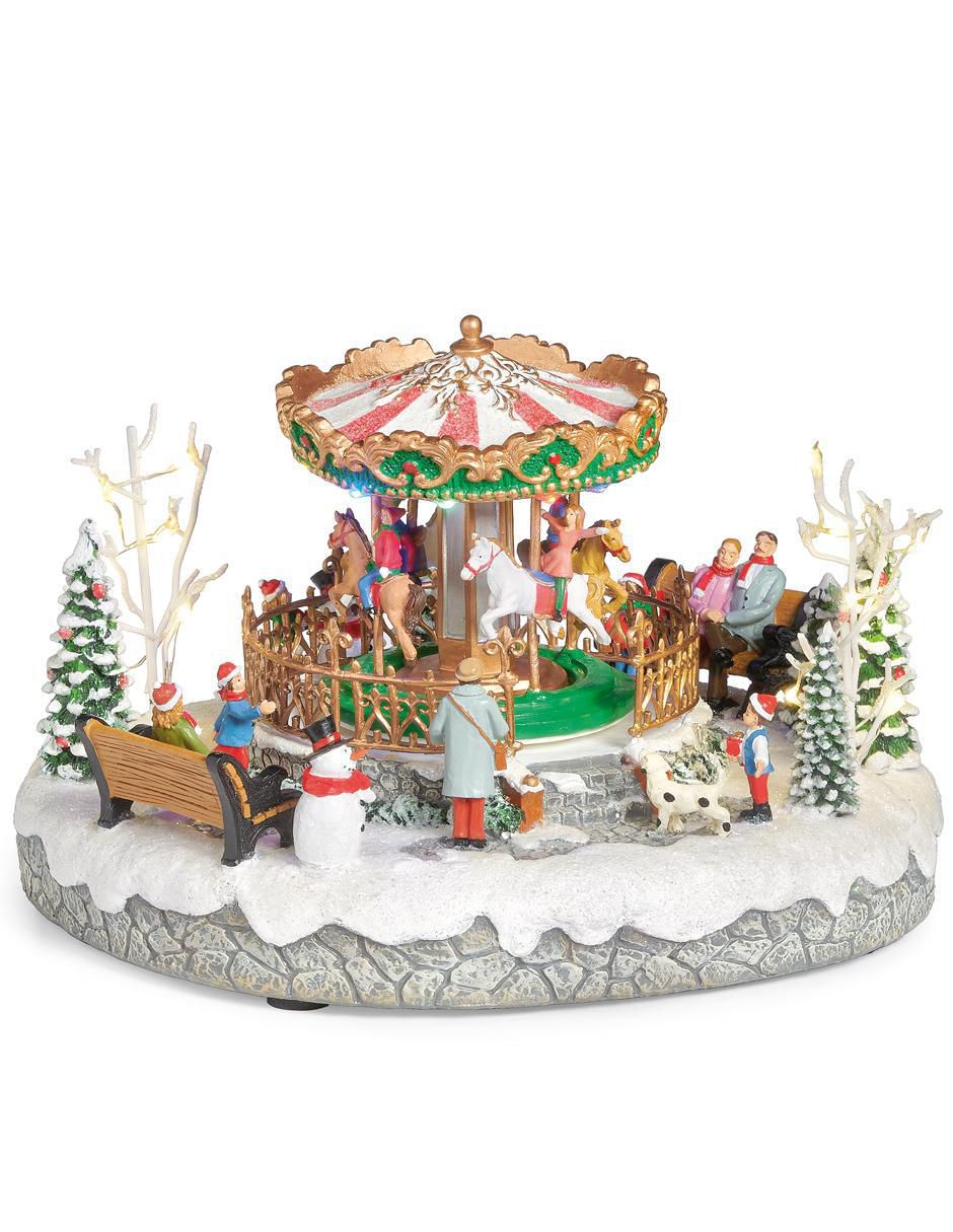 Figura decorativa de villa Christmas Figura decorativa de villa Christmas