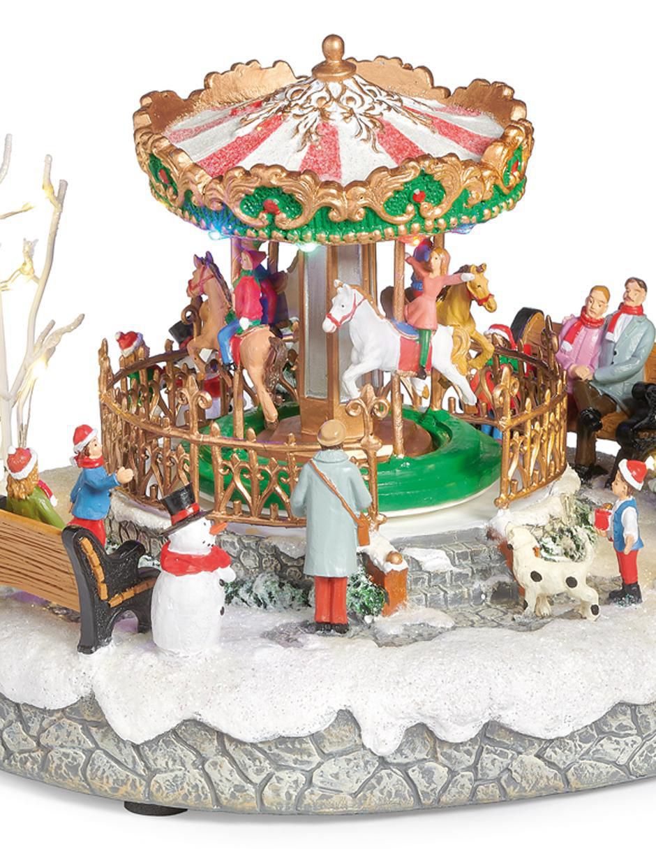Figura decorativa de villa Christmas 2