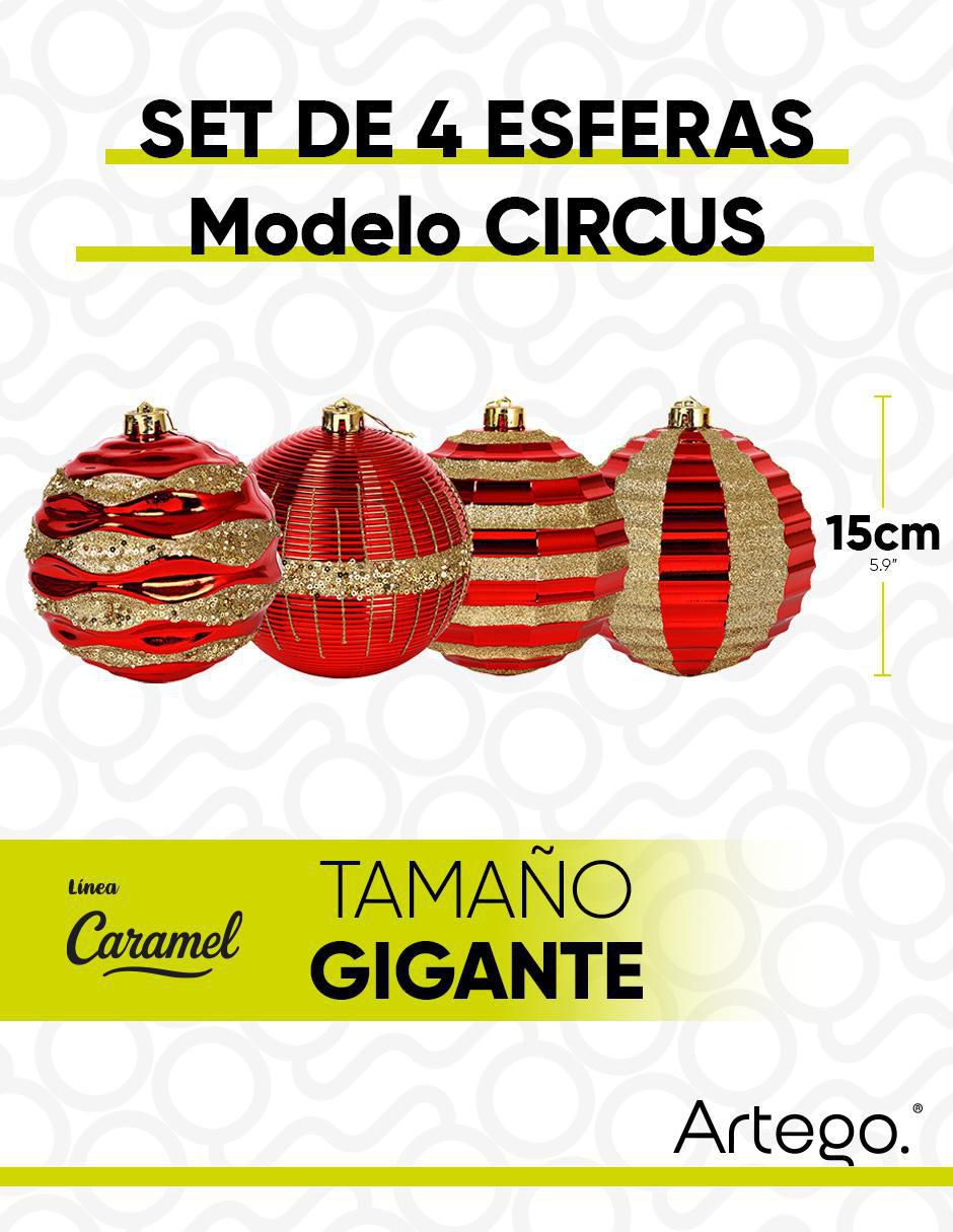 Set de esfera navideña con 4 piezas 5