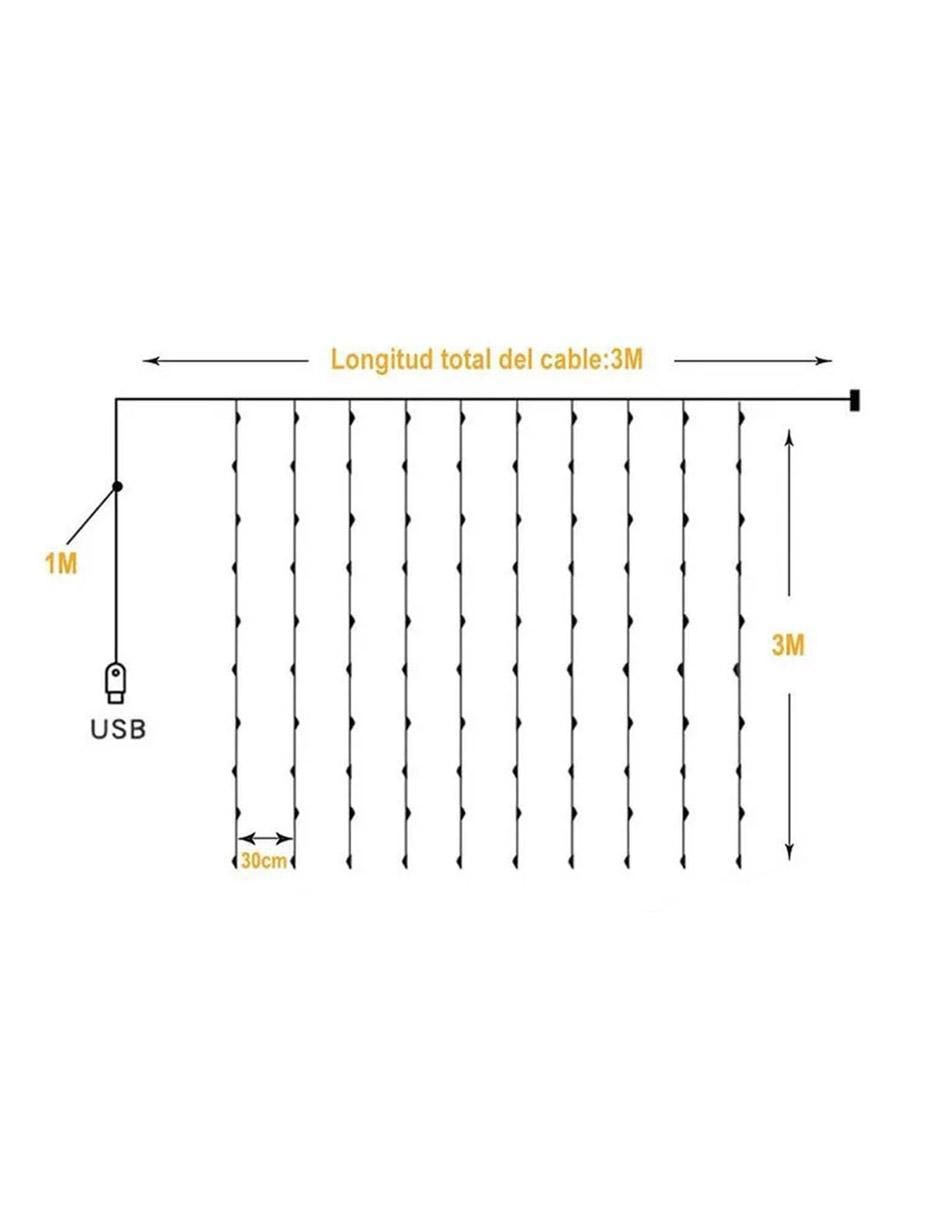 Serie led led dosyu technology sin familia dy-dew300sinpvc "con" 300 "focos"
