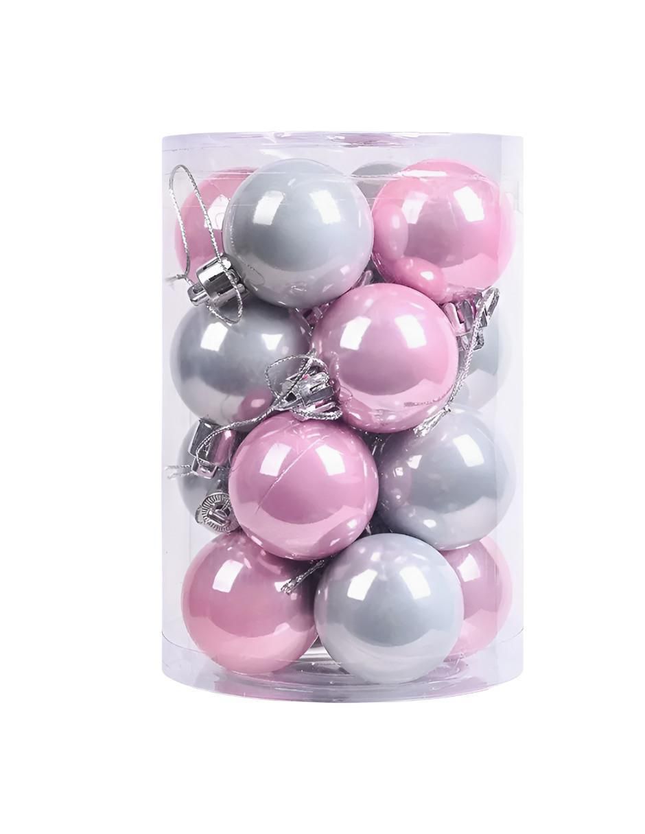 Set de esfera navideña con 16 piezas